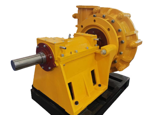 Single shell silicon carbide ceramic slurry pump